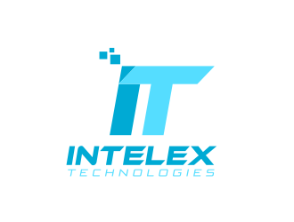 Intelex Technologies logo design by Rossee