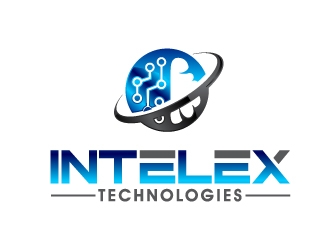 Intelex Technologies logo design by desynergy