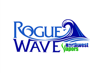Rogue Wave logo design by megalogos