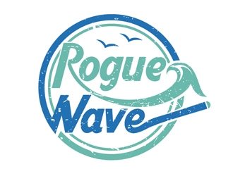 Rogue Wave logo design by DreamLogoDesign