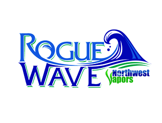 Rogue Wave logo design by megalogos