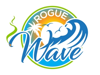 Rogue Wave logo design by DreamLogoDesign
