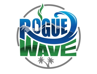 Rogue Wave logo design by DreamLogoDesign