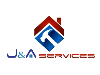 J&A Services logo design by Dawnxisoul393
