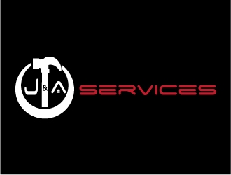 J&A Services logo design by Dawnxisoul393