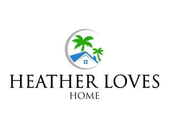Heather Loves Home logo design by jetzu