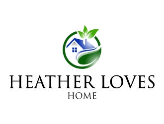 Heather Loves Home logo design by jetzu