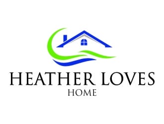 Heather Loves Home logo design by jetzu