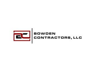Bowden Contractors, LLC logo design by Zhafir