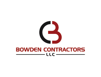 Bowden Contractors, LLC logo design by mhala