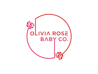 Olivia Rose Baby Co. logo design by BlessedArt