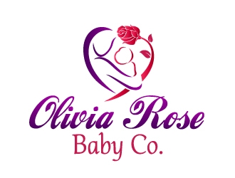 Olivia Rose Baby Co. logo design by Dawnxisoul393
