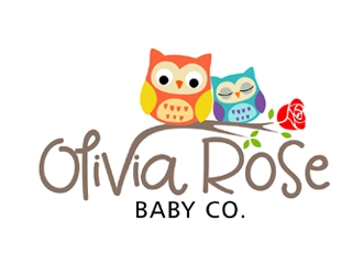 Olivia Rose Baby Co. logo design by ingepro