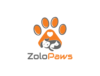 ZoloPaws logo design by ROSHTEIN