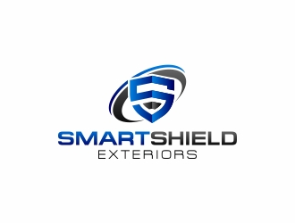 Smart Shield Exteriors  logo design by CreativeKiller