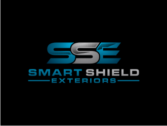 Smart Shield Exteriors  logo design by bricton