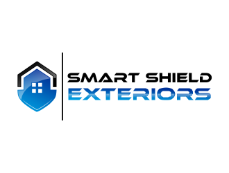Smart Shield Exteriors  logo design by ROSHTEIN