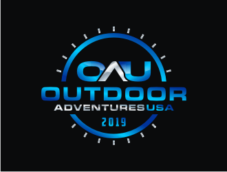 Outdoor Adventures USA logo design by bricton