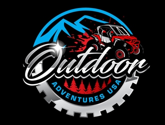 Outdoor Adventures USA logo design by gogo