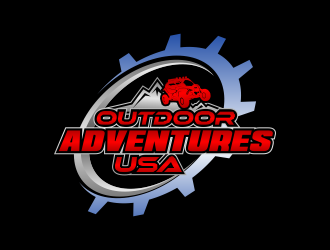 Outdoor Adventures USA logo design by beejo