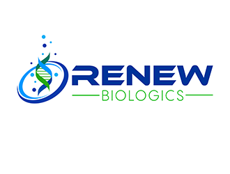 Renew Biologics logo design by 3Dlogos