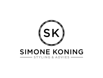 Simone Koning Styling & Advies logo design by peundeuyArt