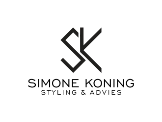 Simone Koning Styling & Advies logo design by b3no