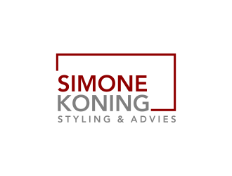 Simone Koning Styling & Advies logo design by ingepro