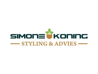 Simone Koning Styling & Advies logo design by naldart