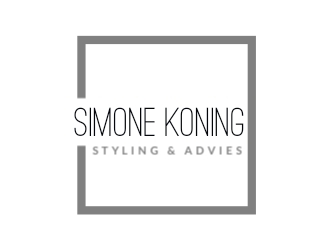 Simone Koning Styling & Advies logo design by Rexx