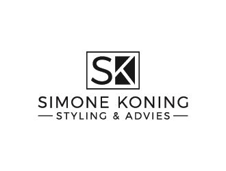 Simone Koning Styling & Advies logo design by mhala