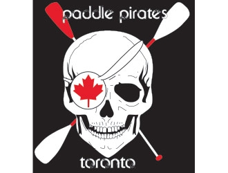 Paddle Pirate Toronto logo design by not2shabby