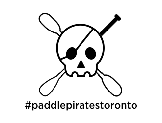 Paddle Pirate Toronto logo design by dibyo