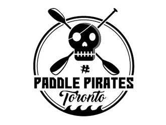 Paddle Pirate Toronto logo design by gogo