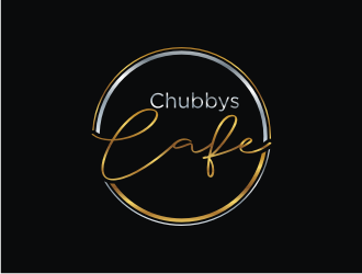Chubbys Cafe logo design by bricton