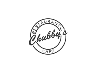 Chubbys Cafe logo design by johana
