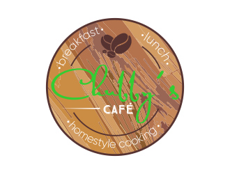 Chubbys Cafe logo design by qqdesigns