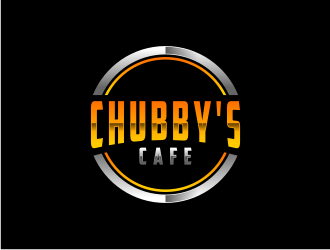Chubbys Cafe logo design by bricton