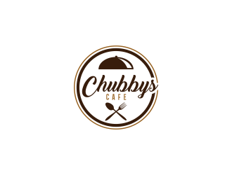 Chubbys Cafe logo design by haidar