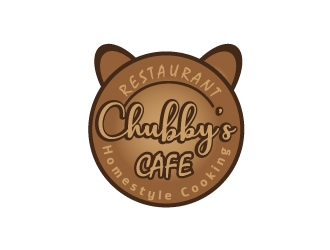Chubbys Cafe logo design by r_design
