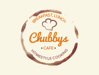 Chubbys Cafe logo design by czars