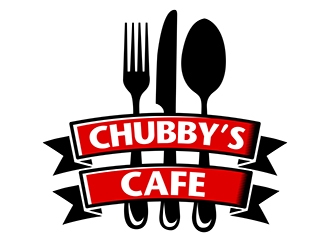 Chubbys Cafe logo design by SteveQ