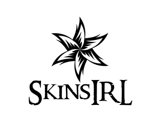 Skins IRL logo design by AisRafa