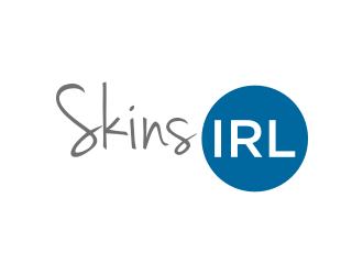 Skins IRL logo design by rief
