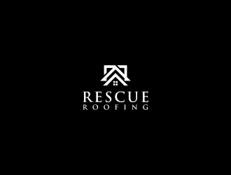 Rescue Roofing logo design by kaylee