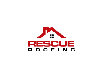 Rescue Roofing logo design by RIANW