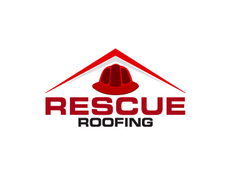Rescue Roofing logo design by dasam