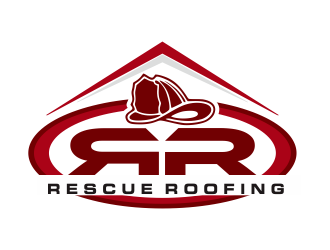 Rescue Roofing logo design by dasam