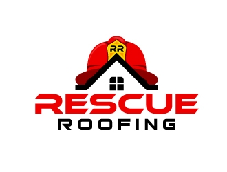 Rescue Roofing logo design by desynergy