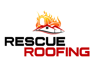 Rescue Roofing logo design by axel182